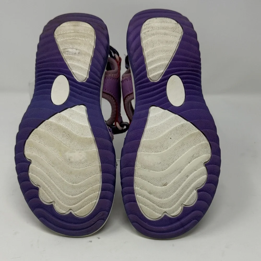 Sonoma Kids Purple Strap Sandals Size 2 MED